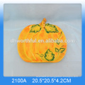 Novos utensílios de cozinha de Halloween, placas de cerâmica de Halloween, placas de abóbora de cerâmica